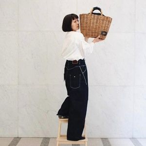 !RARE ITEM!  mina perhonen "Always" Wide jeans